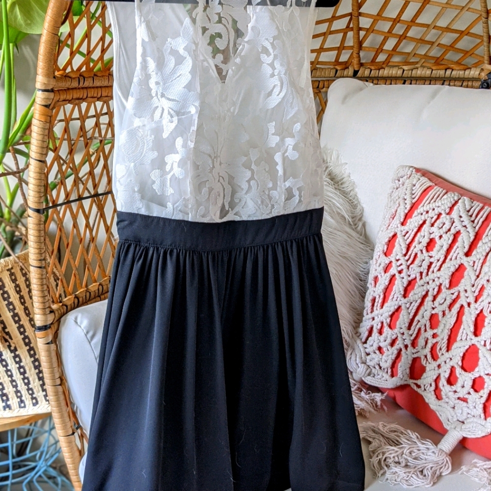 Cocktail dress- with lace top